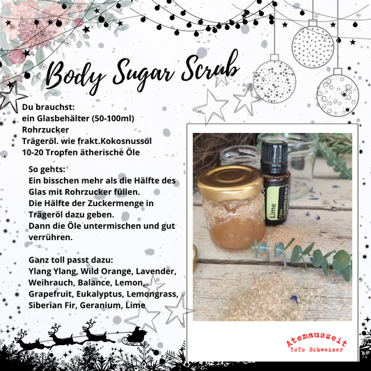 DIY: Body Sugar Scrub selber herstellen