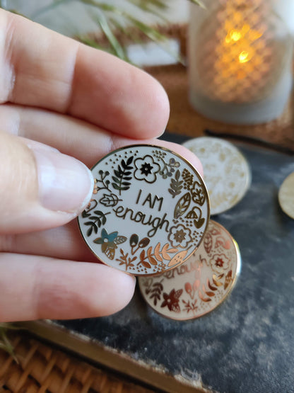 Emaille- Pin "I am enough"