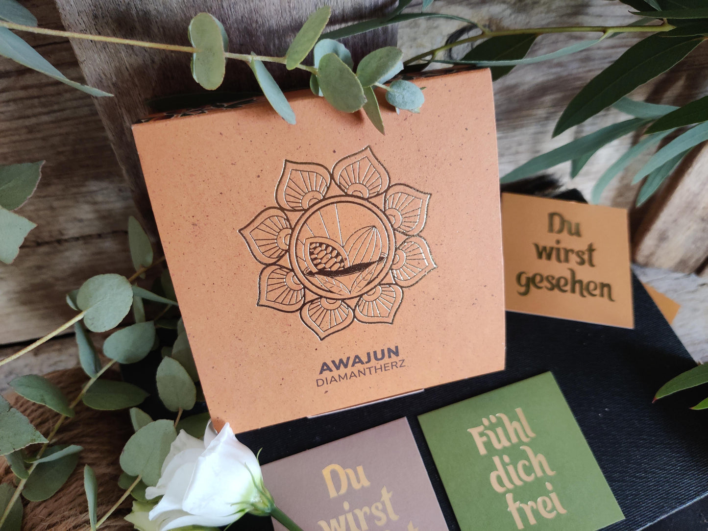 Awajun „Diamantherz“ – 150g indigener & zeremonieller Kakao