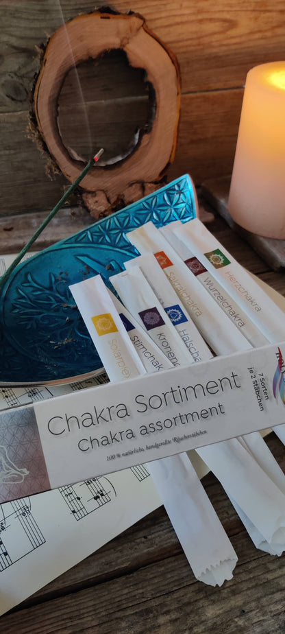 Räucherstäbchen: "Chakra Line Sortiment"