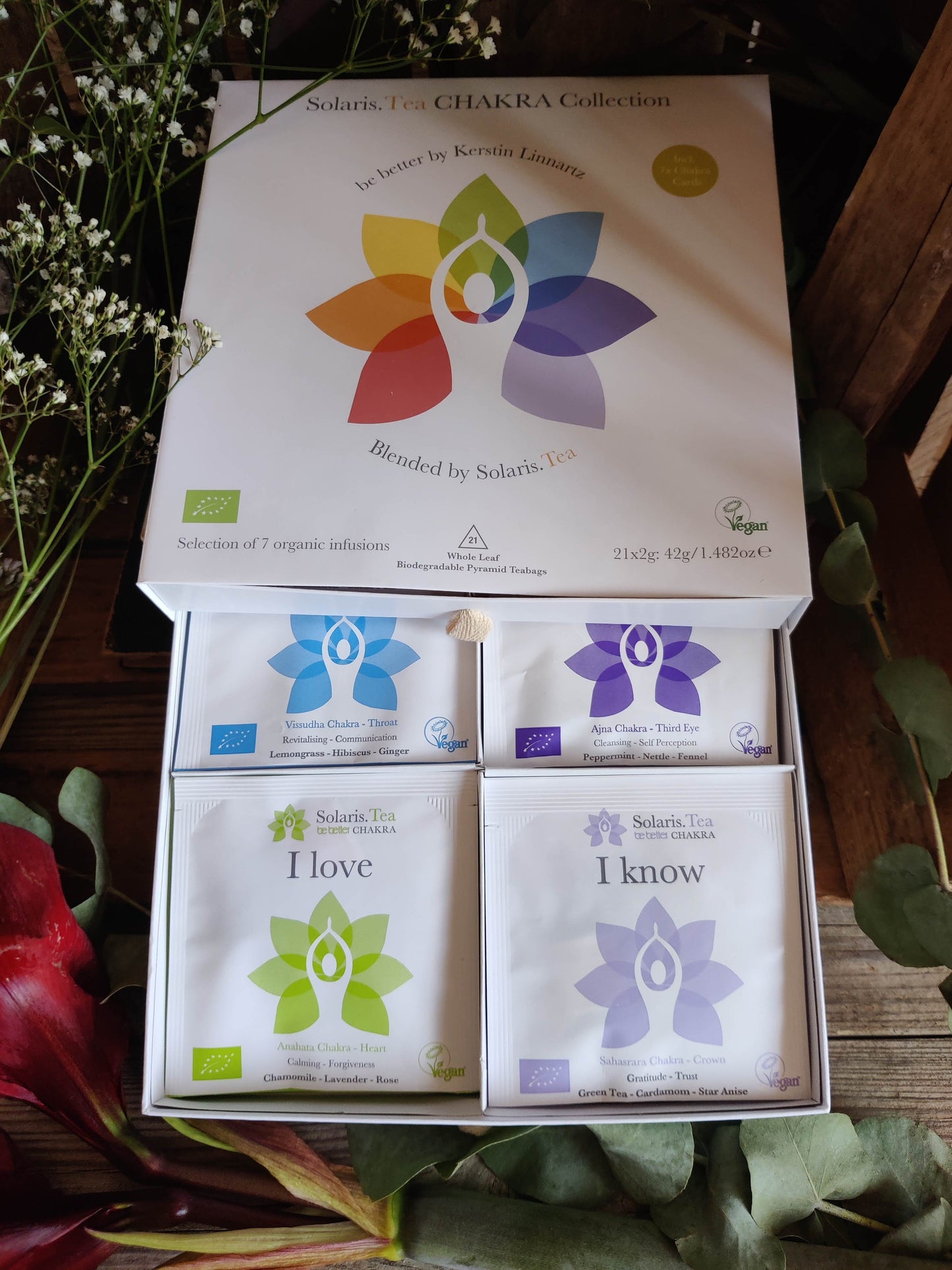 Tee- Geschenkset: Collection Be Better – Chakra Tee -