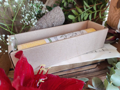 Geschenkboxen für die Allgäuer Heilkräuter Kerzen
