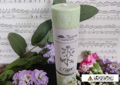 Lebensthemen: TROST - eine Allgäuer Heilkräuter-Kerze