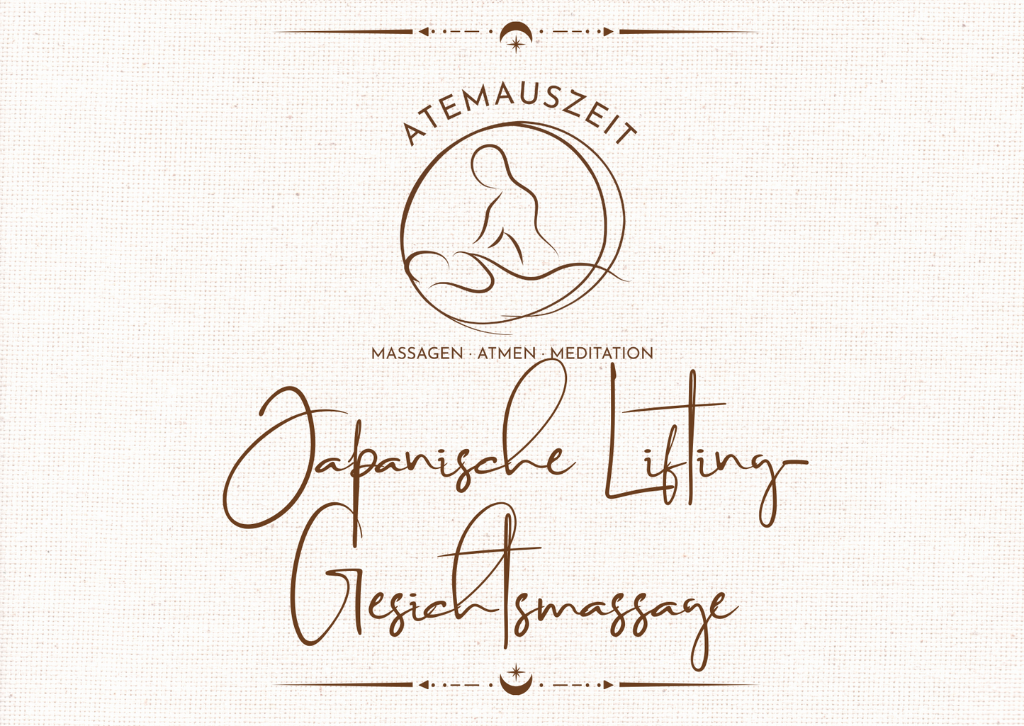 Gutschein für eine Japanische Lifting-Gesichtsmassage