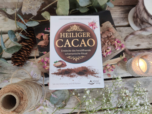 Kartenset: Heiliger Cacao - Set mit Anleitung und 40 Karten rund Cacao