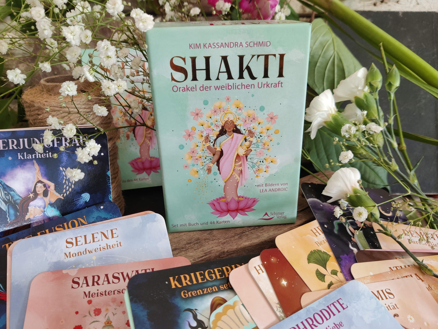 Kartenset „Shakti – Orakel der weiblichen Urkraft“