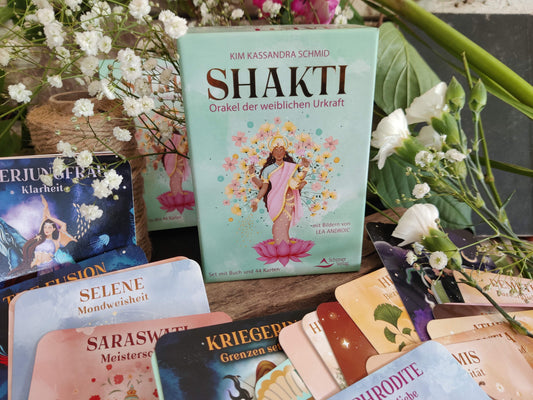 Kartenset „Shakti – Orakel der weiblichen Urkraft“