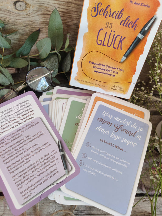 Schreib dich ins Glück - Erstaunliche Schreib-Ideen für innere Kraft und Neuorientierung