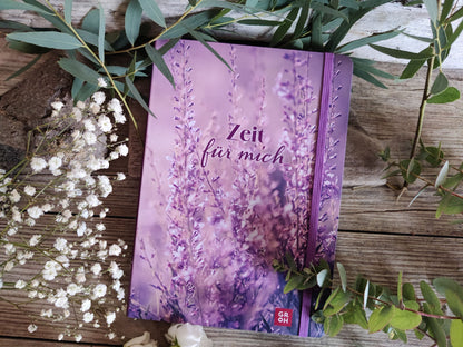 Notizbuch Lavendeltraum „Zeit für mich“