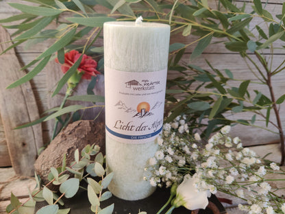 Duftkerze: Licht der Alpen - Die Frische