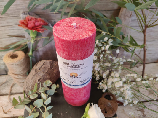 Duftkerze Licht der Alpen „Die Wärmende“