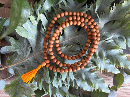 Sandelholz-Mala – 108 Perlen voller Ruhe & warmer Erdung