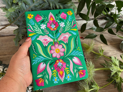 Notizbuch & Tasche „Fiesta del Sol“ – Bunte Lebensfreude für deine Gedanken