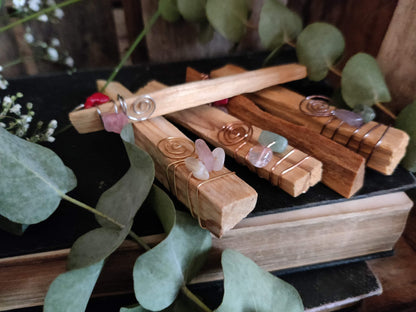 Palo Santo – wunschönes, handverziertes Räucherholz