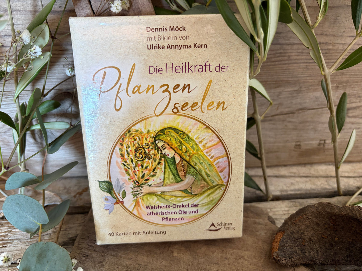 Kartenset „Die Heilkraft der Pflanzenseelen“ – Weisheitsorakel ätherischer Öle