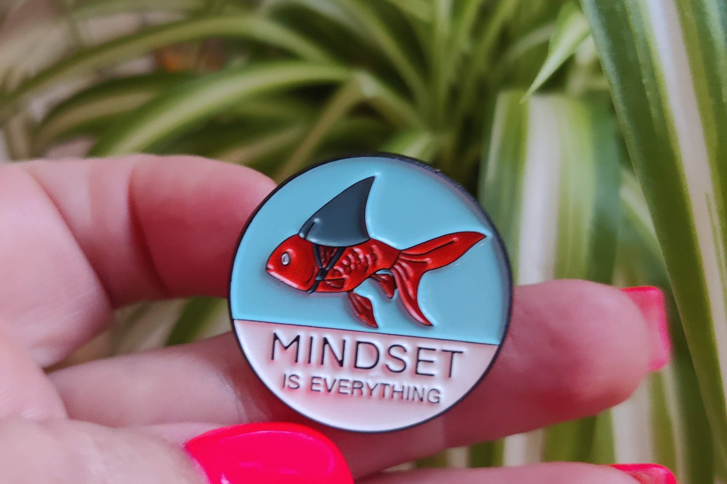 Kreative Anstecknadel „Mindset is Everything“