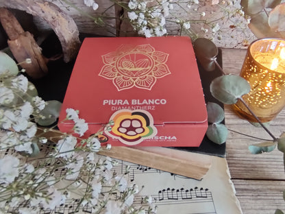 Piura Blanco „Diamantherz“ – 150g Kakao, der kreative Räume öffnet