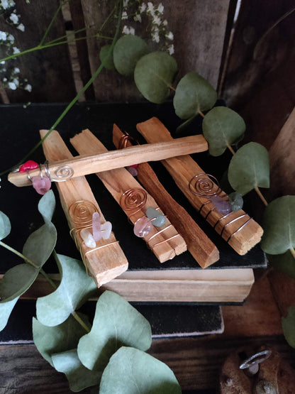 Palo Santo – wunschönes, handverziertes Räucherholz
