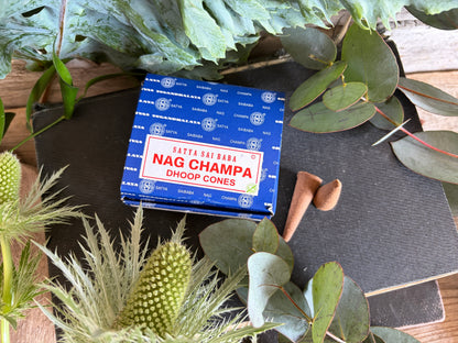 Nag Champa Räucherkegel (Satya) – Der Duftklassiker für deine Auszeit