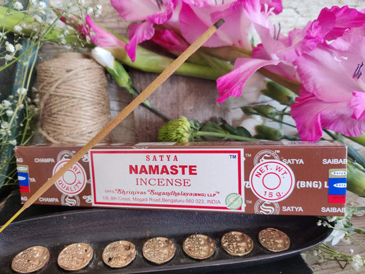 Satya Räucherstäbchen: Namaste – Der Duft der Verbundenheit