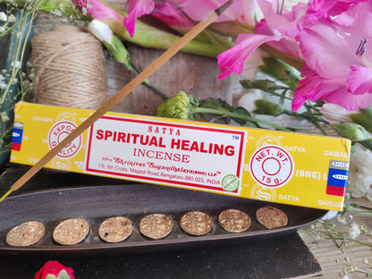 Satya Räucherstäbchen: Spiritual Healing  – Der Duft der inneren Heilung