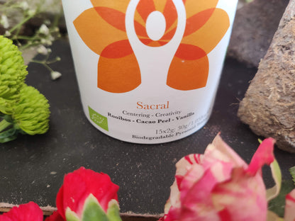 Chakra Tee: I Feel – Svadhistana – Sakralchakra | by Solaris Tea