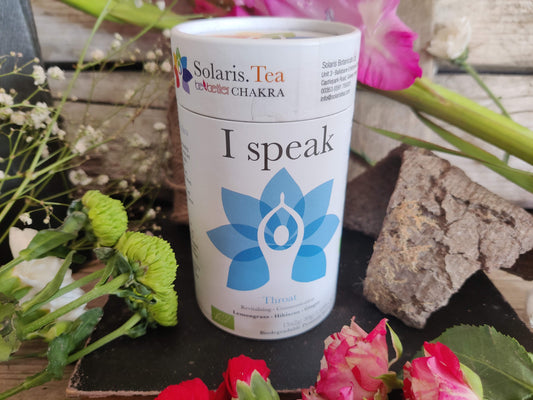 Chakra Tee: I Speak – Vishuddha – Kehlchakra | by Solaris Tea