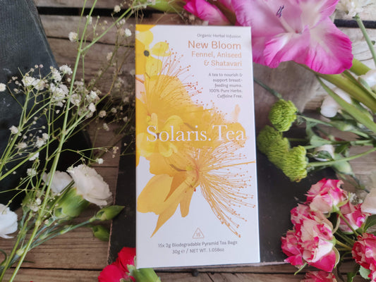 Solaris Tea:  New Bloom- kraftvoller Kräutertee für Frauen