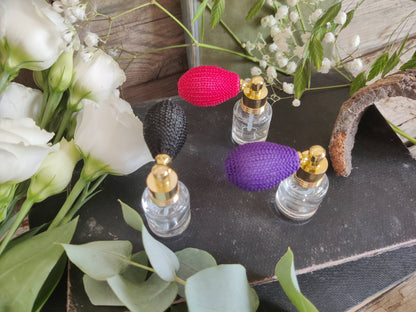 Nostalgie-Parfümzerstäuber mit Ballonpumpe, 5ml