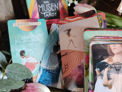 Das Musen-Tarot – 78 Karten mit Begleitbuch von Chris-Anne