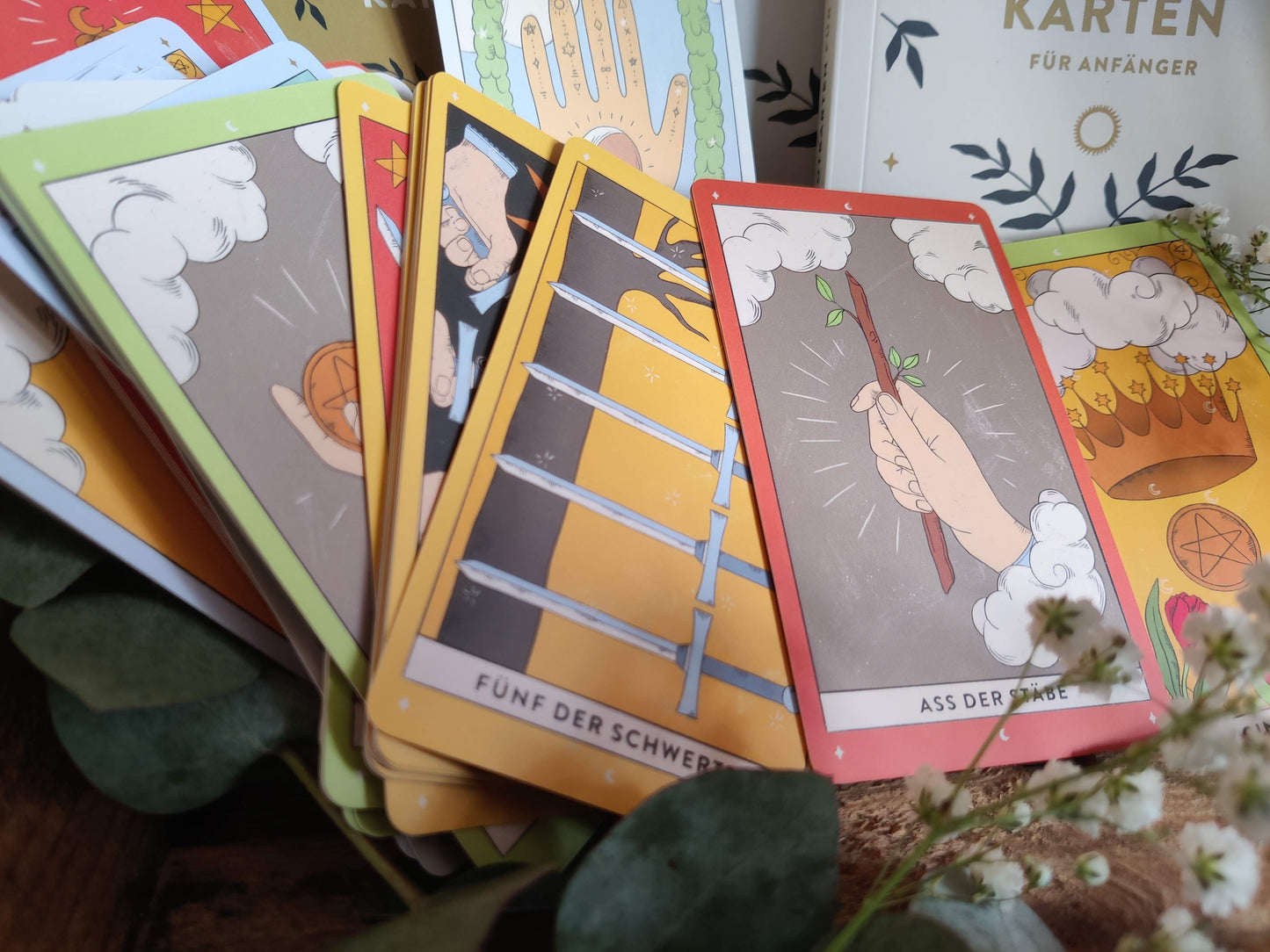 Tarot-Set für Anfänger – Karten & Anleitungsbuch