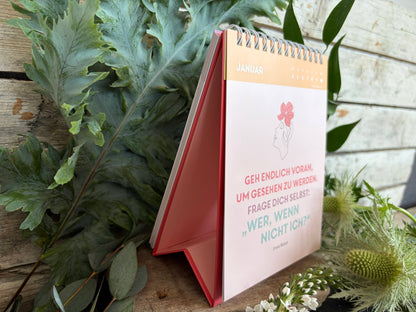 Frauen-Power Wochenkalender 2027 – Inspiration & Mut für jeden Tag