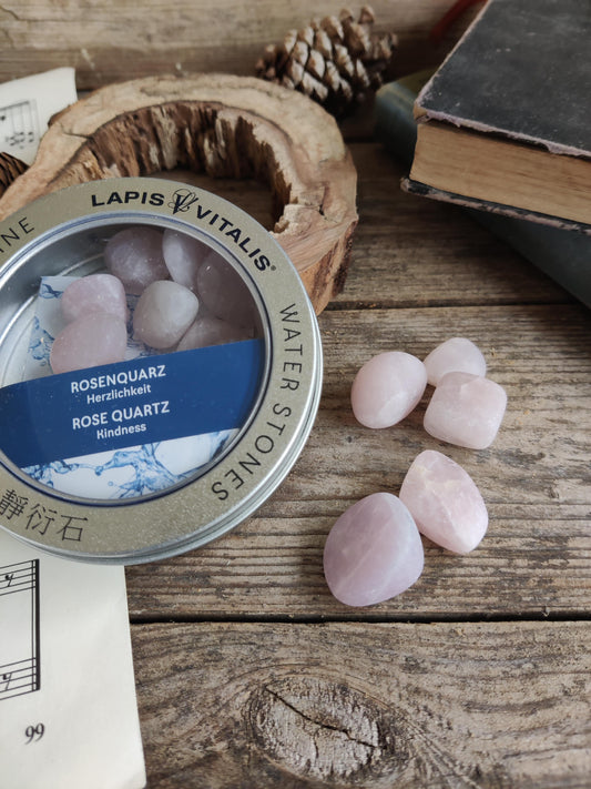 Edelstein- Wasser I Wassersteine: Rosenquarz – Herzlichkeit