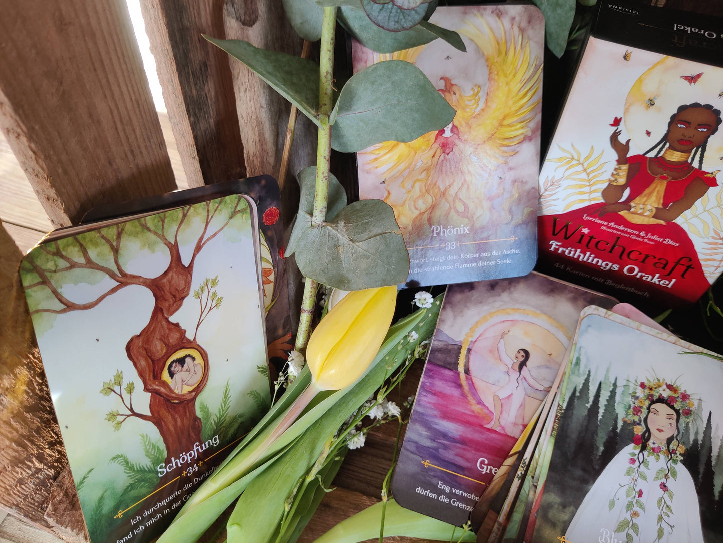 Witchcraft Frühlings-Orakel – 44 Karten mit Begleitbuch