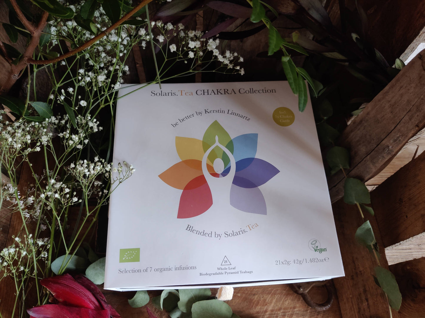 Tee- Geschenkset: Collection Be Better – Chakra Tee -