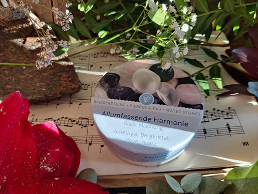 Edelstein- Wasser I Wassersteine: Allumfassende Harmonie