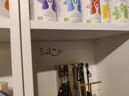 Vinyl-Aufkleber „Smile“ – ein kleines Lächeln für jede Wand & jedes Fahrzeug