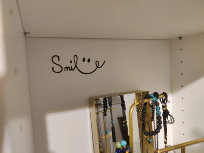 Vinyl-Aufkleber „Smile“ – ein kleines Lächeln für jede Wand & jedes Fahrzeug