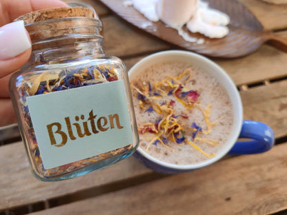 Kakaoblüten-Topping – Bunte Blütenpracht (100 ml)