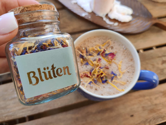 Kakaoblüten-Topping – Bunte Blütenpracht (100 ml)