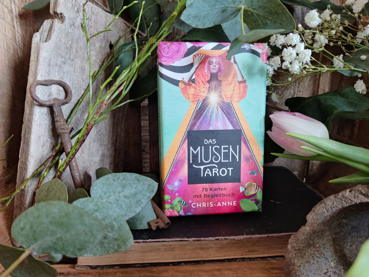 Das Musen-Tarot – 78 Karten mit Begleitbuch von Chris-Anne