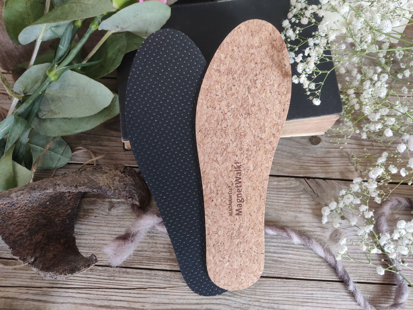 Sale: MagnetWalk! NaturalComfort - Korksohlen mit Magneten