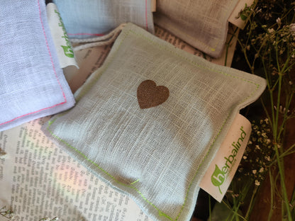 Duftsachet Lavendel oder Minze aus Leinen (10 × 10 cm)