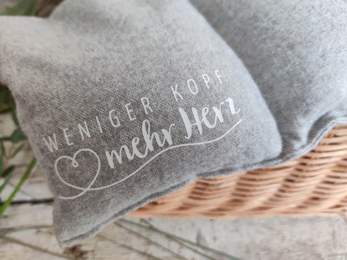 Körnerkissen Bio - Wärmekissen für Schuler, Nacken, Rücken oder Bauch