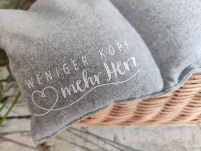 Körnerkissen Bio - Wärmekissen für Schuler, Nacken, Rücken oder Bauch