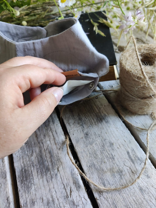 Sale: Löwenkind Musselin-Halstuch für Kräuter-Pads: Natürliche Wohlfühlmomente für Babys und Kinder!