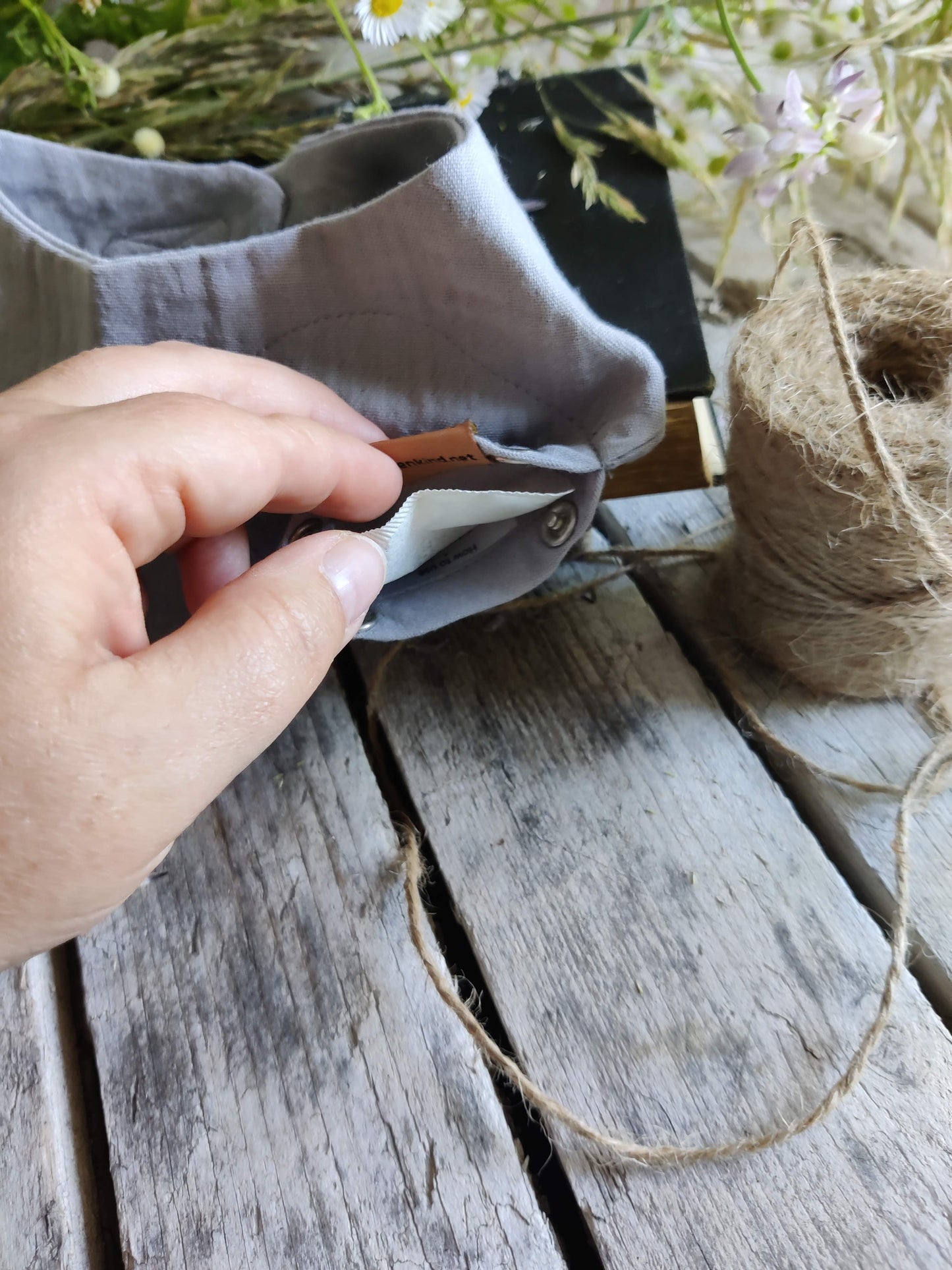 Löwenkind Musselin-Halstuch für Kräuter-Pads: Natürliche Wohlfühlmomente für Babys und Kinder!