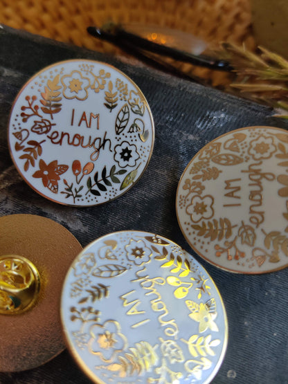 Emaille- Pin "I am enough"