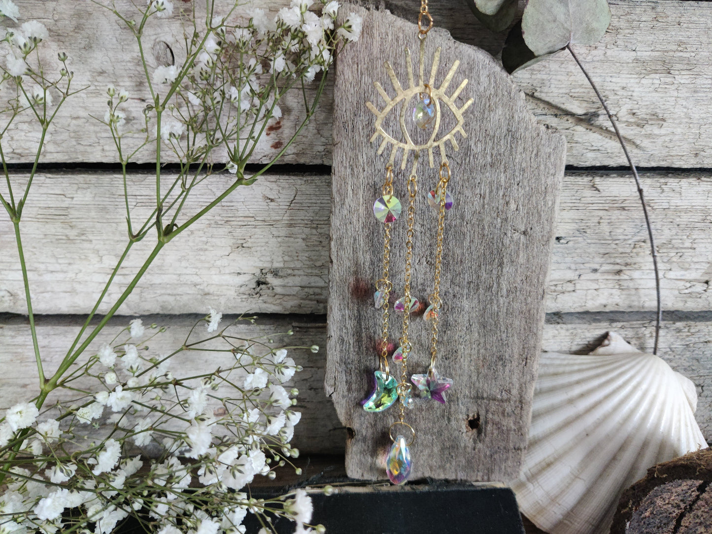 Sonnenfänger „Magisches Schutzauge“ – Licht & Symbole
