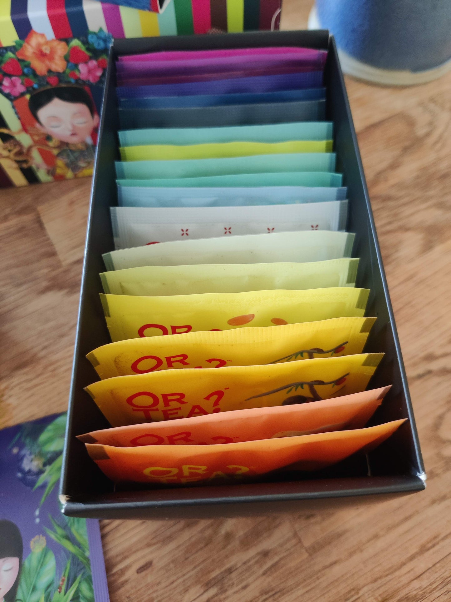 Tee in Rainbowboxen!  Ein tolles Geschenk an sich selbst oder einen Herzensmenschen!